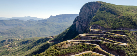 Mountain road in Angola