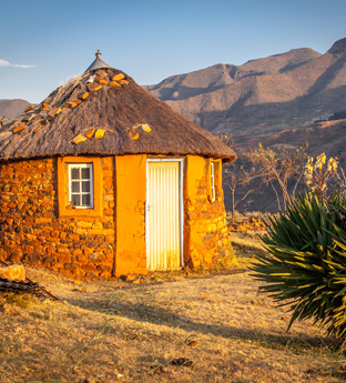 Hut in Lesotho