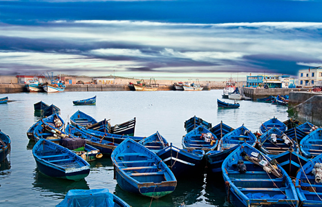 Essaouira Morocco Boats