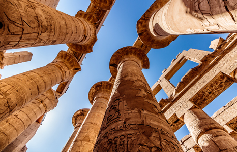 Luxor Egypt Columns