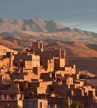Ouarzazate in Morocco