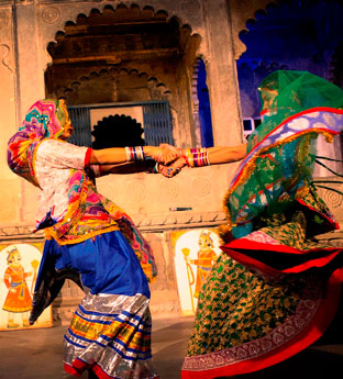 Rajasthan girls dancing