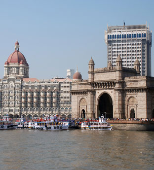 gateway to india and Taj Hotel