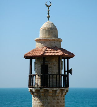 Lighthouse in Coastal Israel