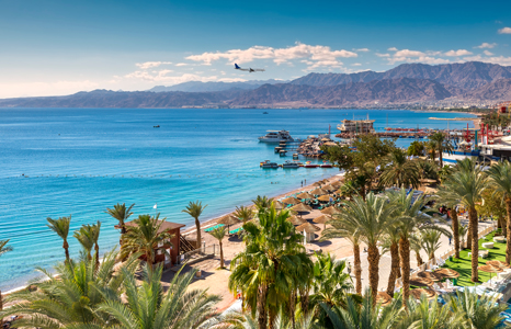 Eilat coastal view