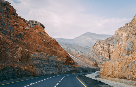 Jebel Jais road