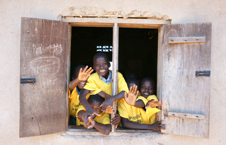 Kampala Kids in school