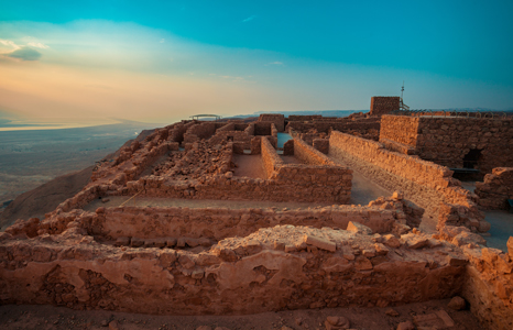 Masada ruins