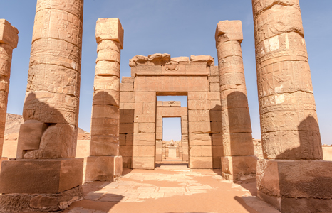 Meroe Egyptian ruins