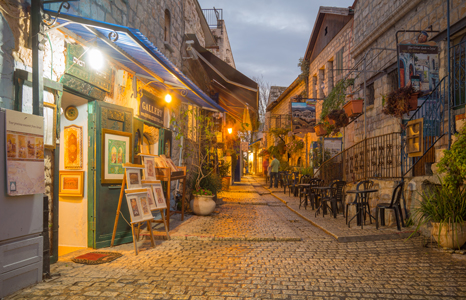 Safed night street