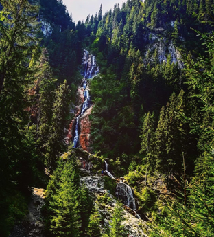 Maramures and Satu Mare waterfall