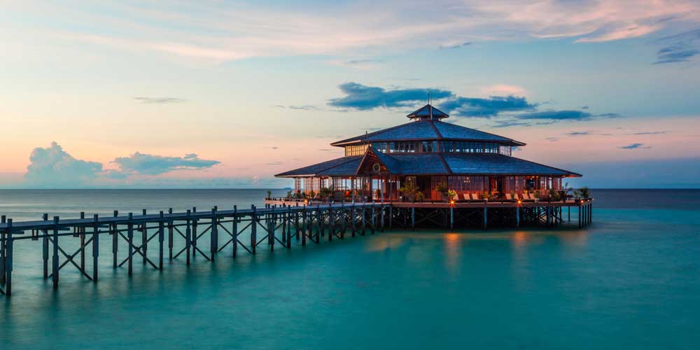 restaurant - Lankayan Island - Sabah - Borneo - Malaysia