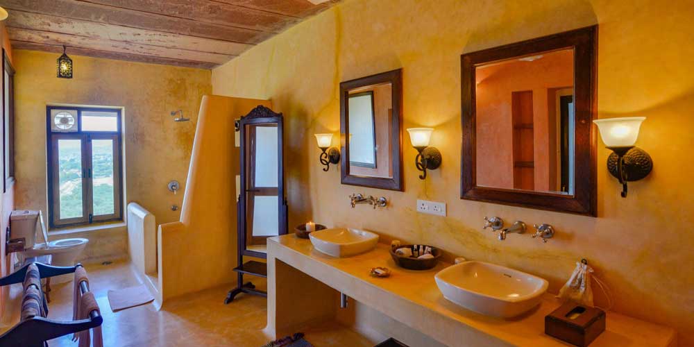 Ramathra Fort - Rajasthan - India bathroom