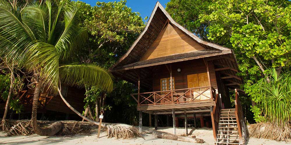 bungalow - Lankayan Island - Sabah - Borneo - Malaysia